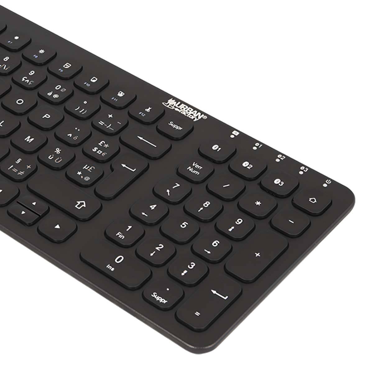 Clavier sans Fil Bluetooth avec Batterie Onlee Ultra Compact-0