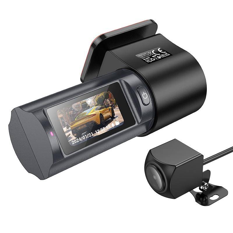 Dashcam 2K Avec Caméra Arrière Enregistrement Caché Haute Résolution 140° YONIS-1