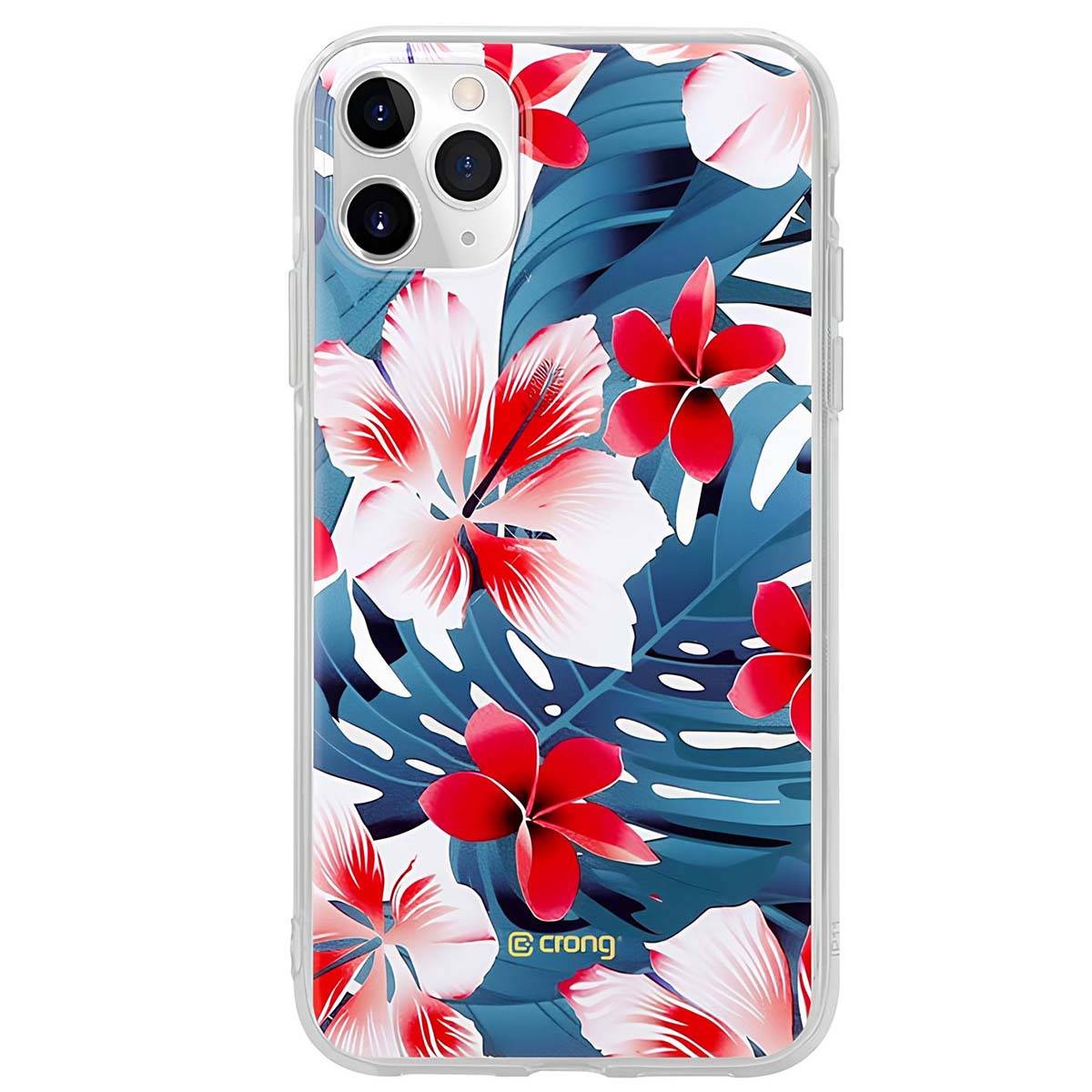 Coque pour iPhone 11 Pro Modèle Flower Case Élégant et Résistant-0