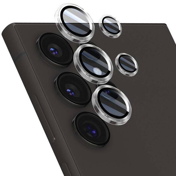 Protection d’Objectif Caméra pour Galaxy 24 Ultra Série Lens Ring