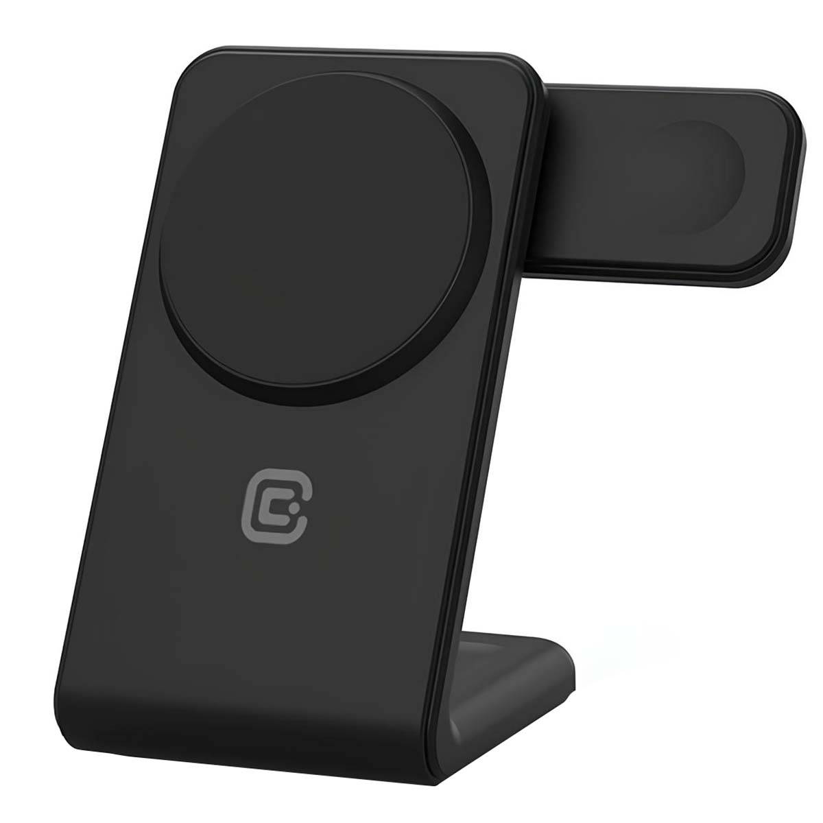 Chargeur Sans Fil 3-en-1 pour iPhone / Apple Watch / AirPods Modèle MagSpot-0