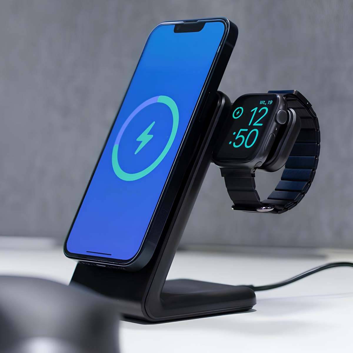Chargeur Sans Fil 3-en-1 pour iPhone / Apple Watch / AirPods Modèle MagSpot-3