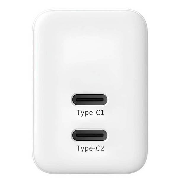 Chargeur Secteur 2 USB-C 35W PD 3.0 / PPS Ultra-Compact GaN