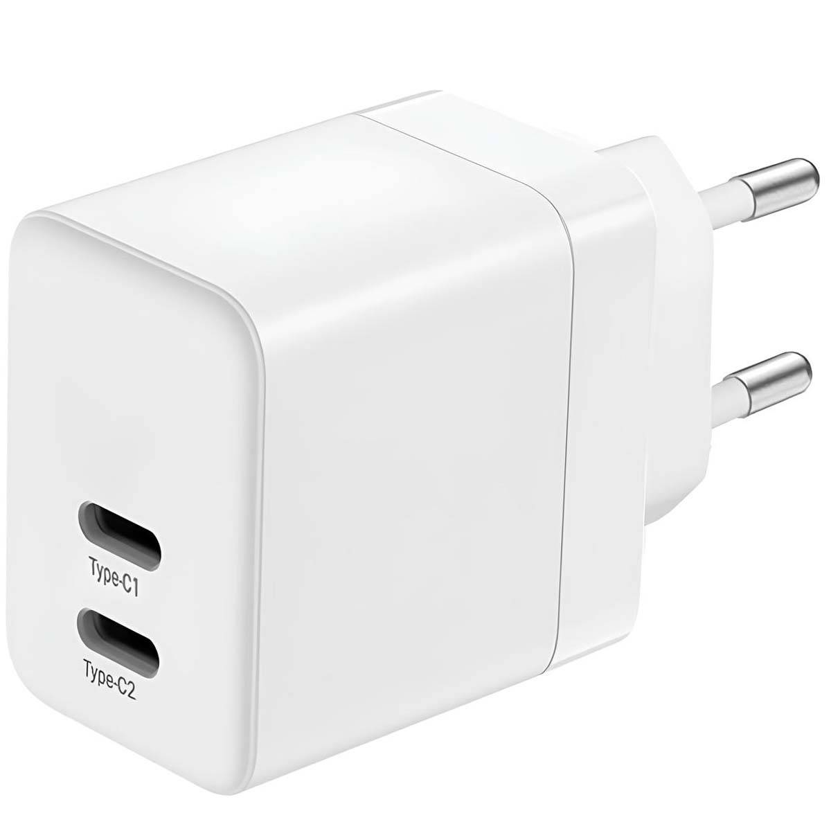 Chargeur Secteur 2 USB-C 35W PD 3.0 / PPS Ultra-Compact GaN-1