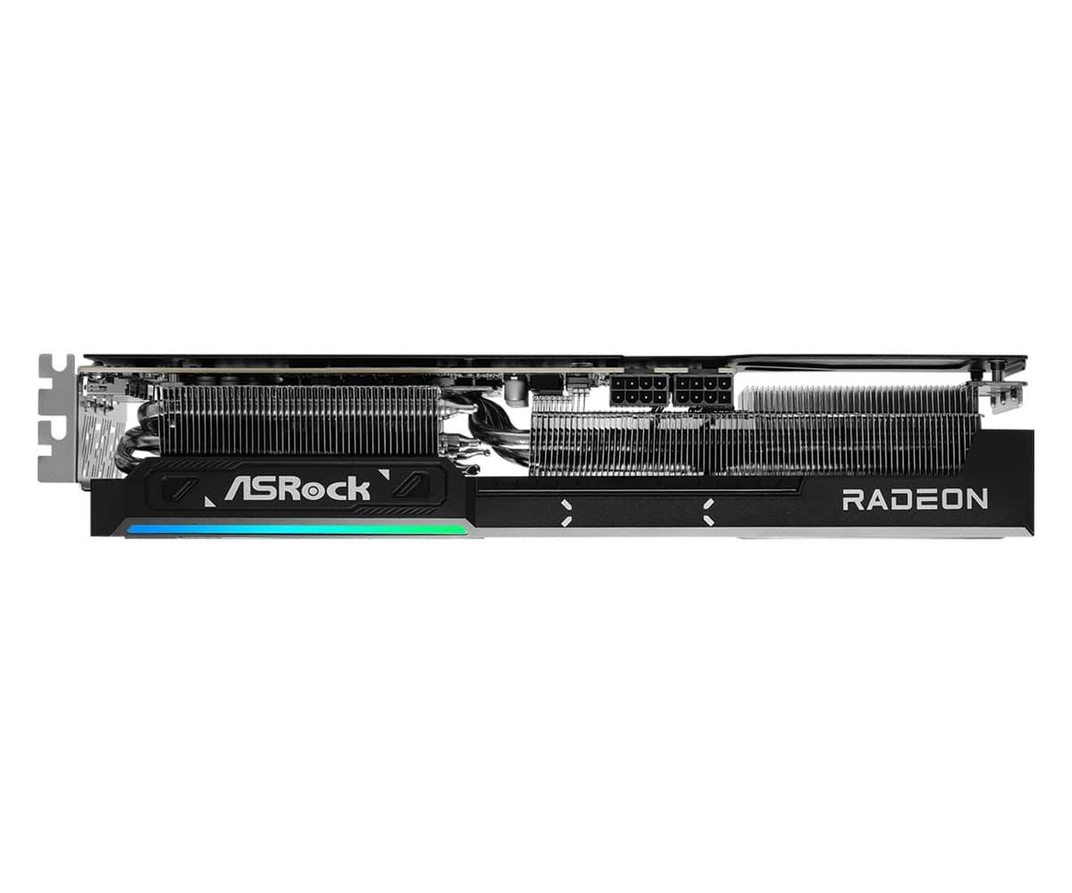 Asrock Challenger RX 9070 XT, Radeon RX 9070 XT, 16 Go, GDDR6, 256 bit, 7680 x 4320 pixels, PCI Express x16 5.0-2