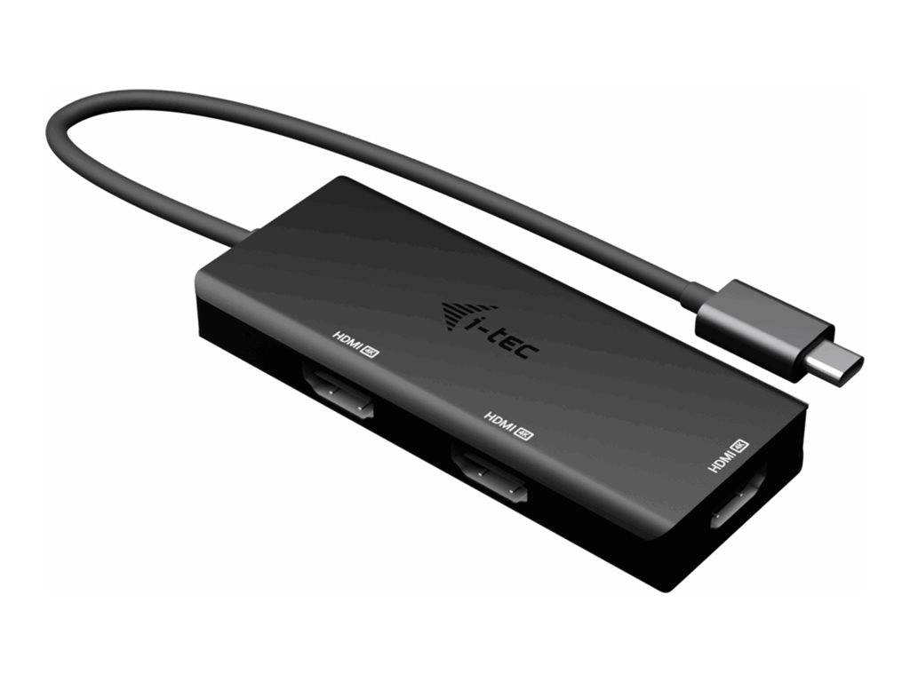 I-TEC USB-C Triple 4K HDMI Video Adapter 3x HDMI 4K/60Hz PD 100W-0