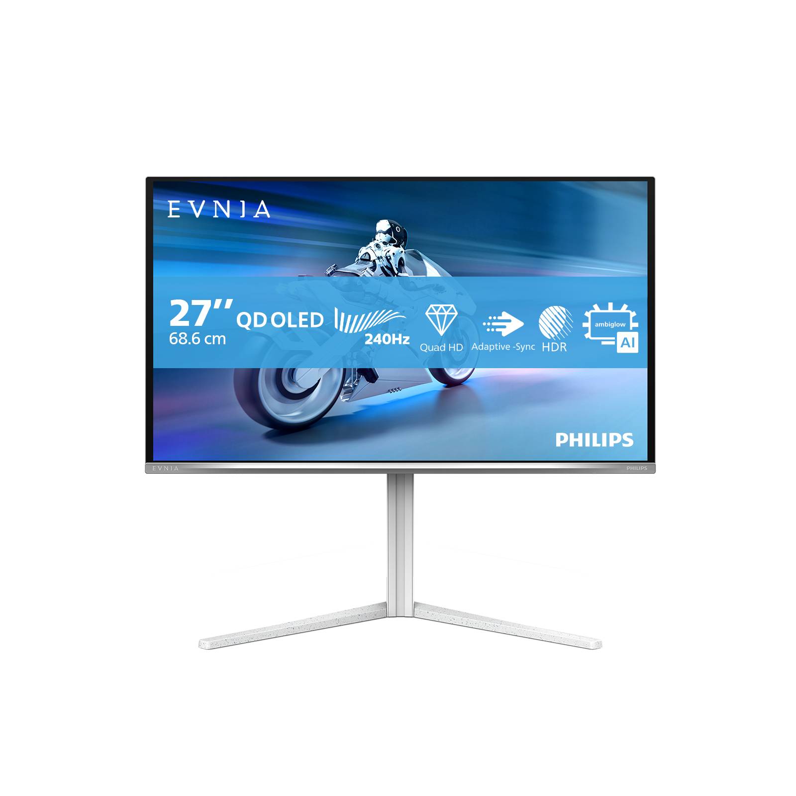 PHILIPS 27M2N6501L/00 27p QD-OLED 16:9 2560x1440 240Hz 0.03 Vesa HDMI DP Usb Hub-1