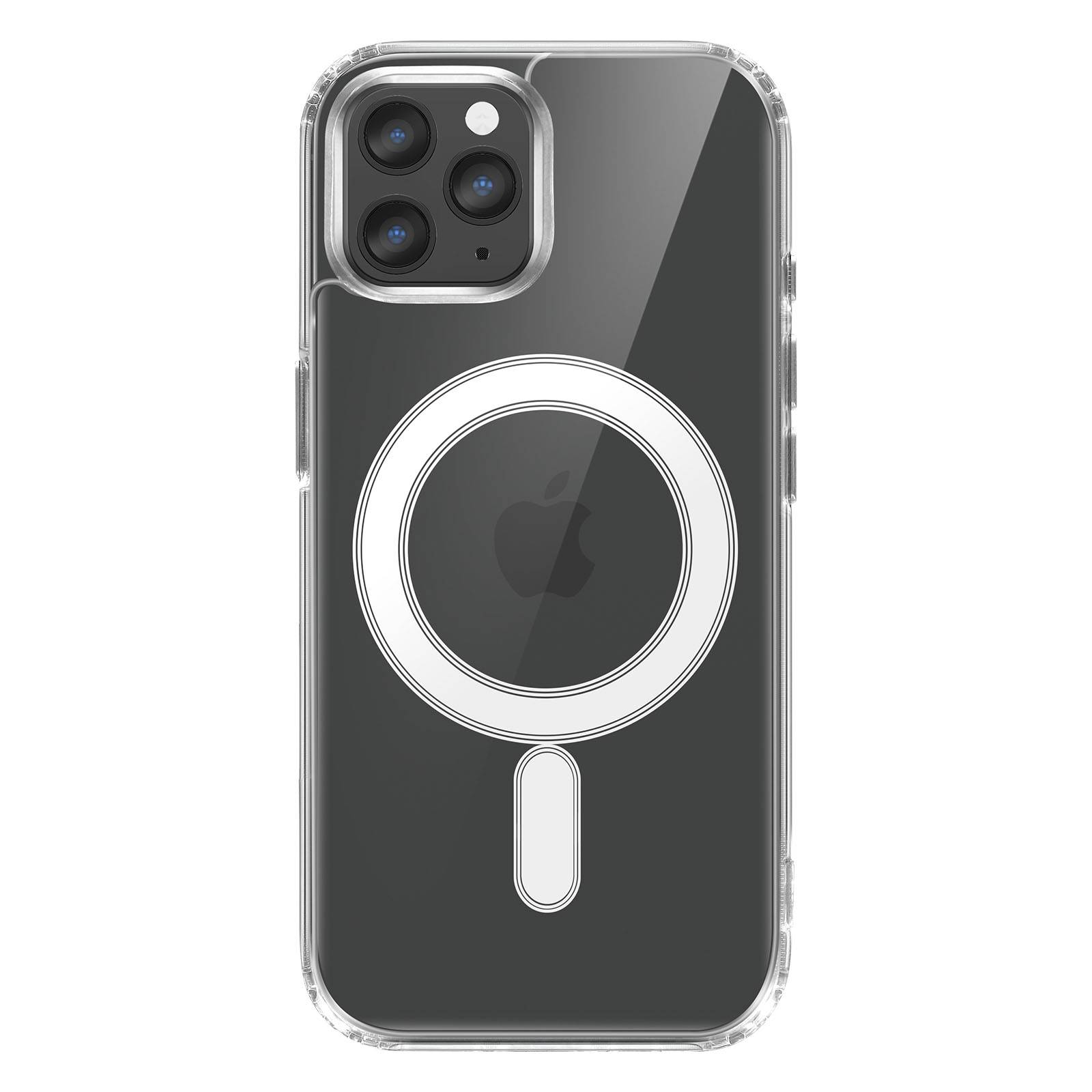 Coque MagSafe Renforcée pour iPhone 11 Pro Max modèle MagStick Clear Jelly-1