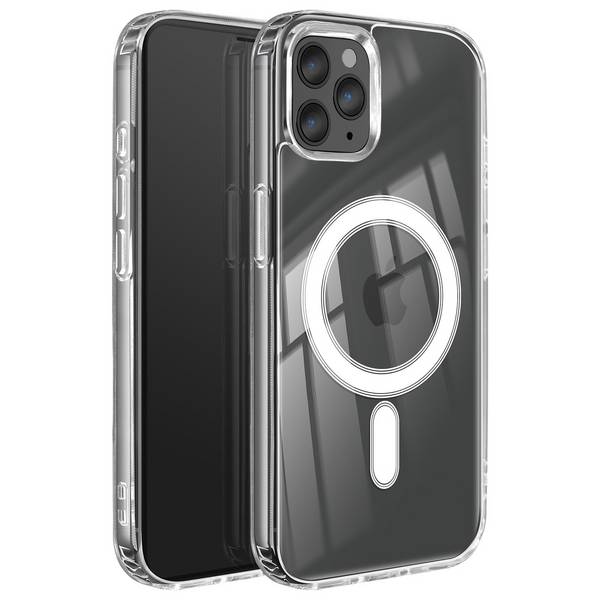 Coque MagSafe Renforcée pour iPhone 11 Pro Max modèle MagStick Clear Jelly