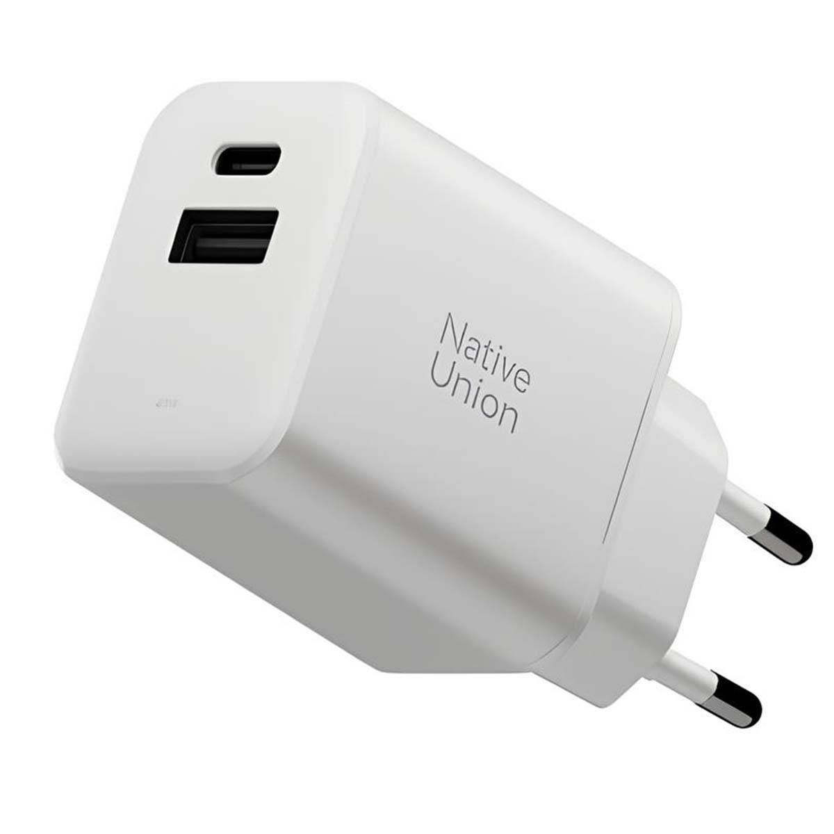Chargeur Mural Double Port USB-C / USB-A GaN Power Delivery 45W-0