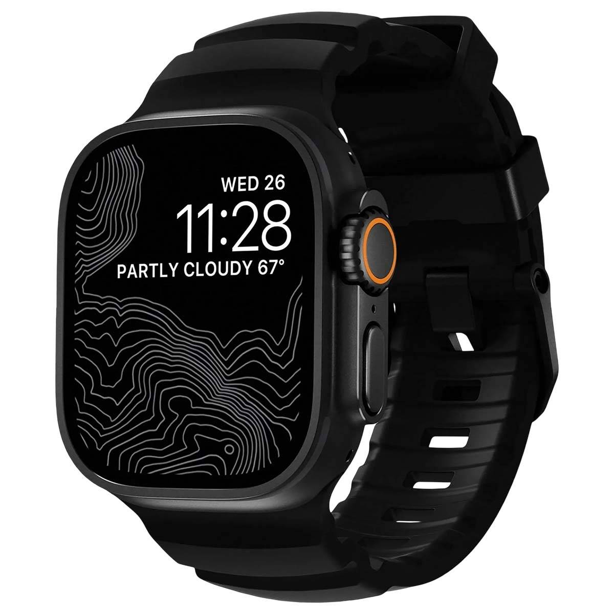 Bracelet Sport Étanche 49mm pour Apple Watch Modèle Rocky Point-1
