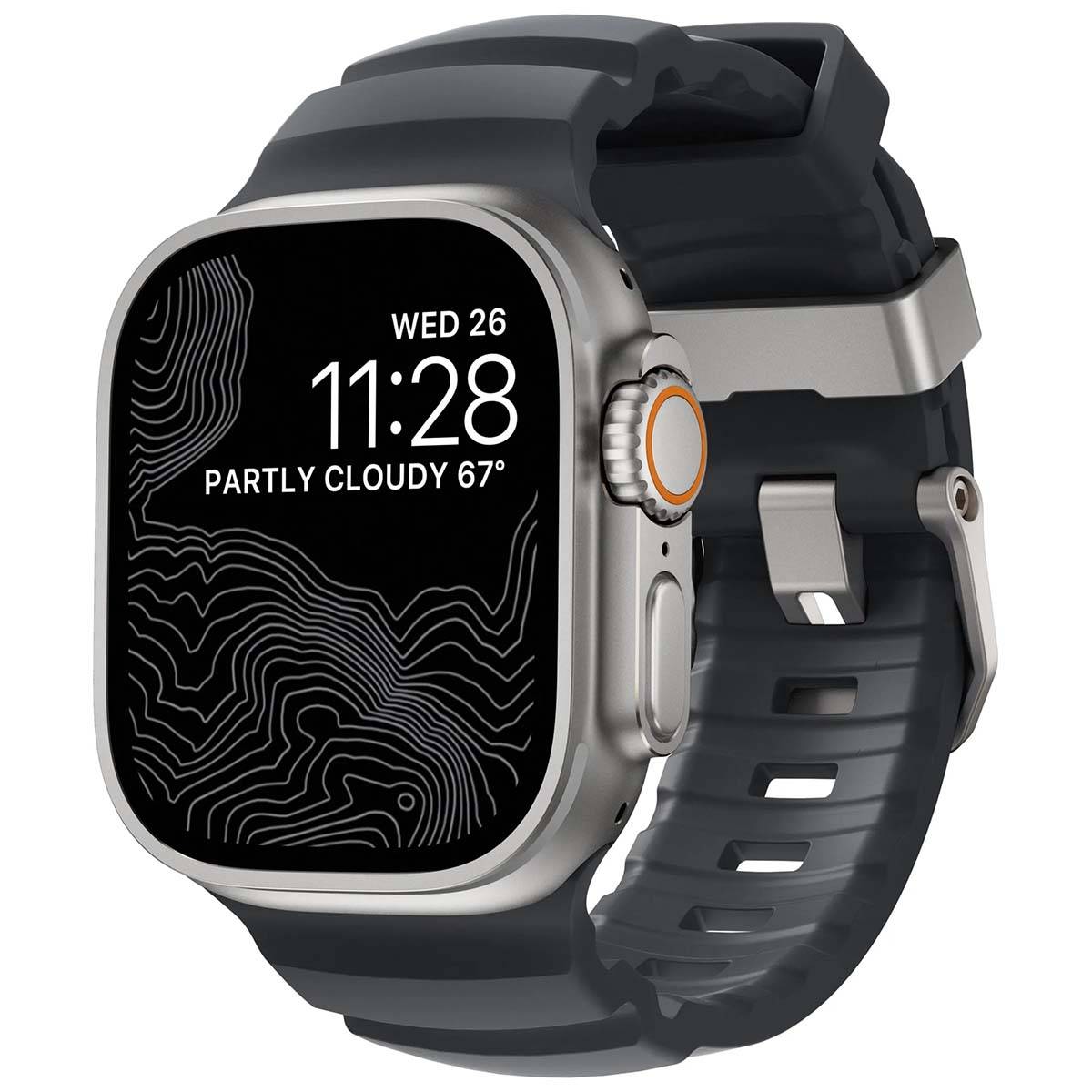 Bracelet Sport Étanche 49mm pour Apple Watch Modèle Rocky Point-1