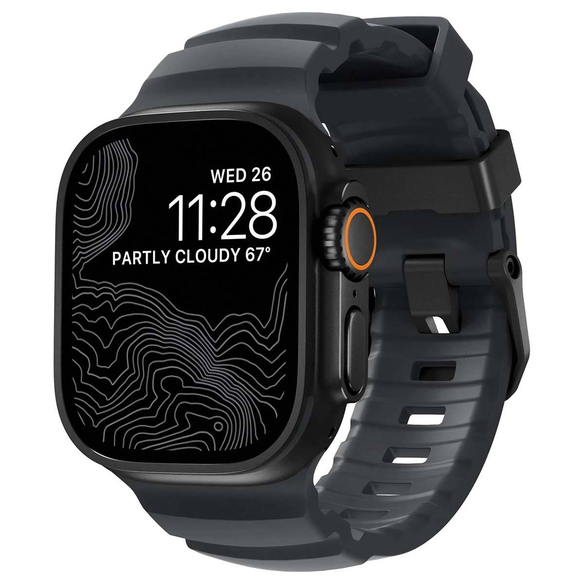 Bracelet Sport Étanche 49mm pour Apple Watch Modèle Rocky Point-1