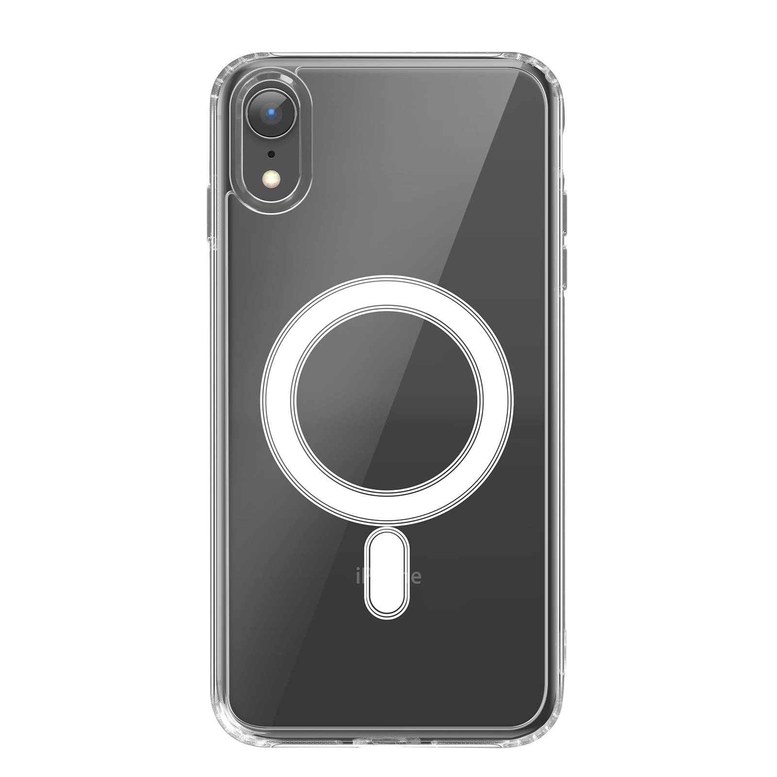 Coque MagSafe pour iPhone XR Collection MagStick Clear Jelly-0