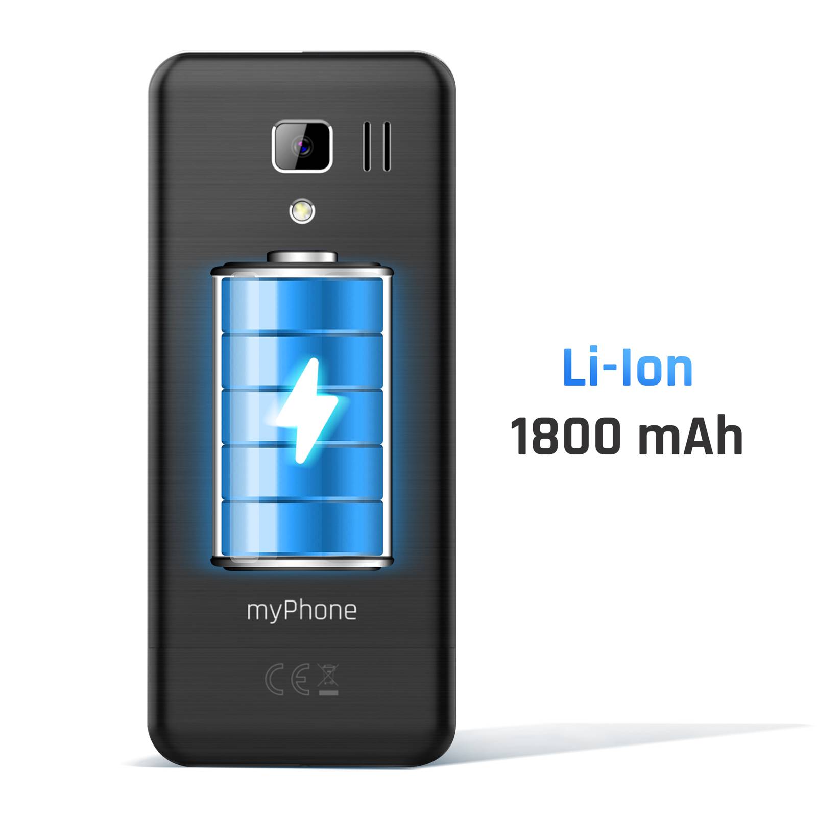 Téléphone Senior myPhone 3510 LTE avec un Grand Écran et Autonomie 7 Jours-1