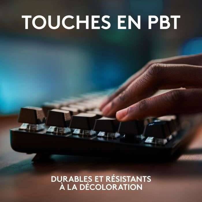 Logitech G G413 TKL SE, Avec fil, USB, Clavier mécanique, AZERTY, LED, Noir-2