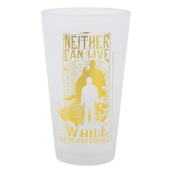 Set de 2 Verres 490ml Collection Golden Magic Design Givré Élégant