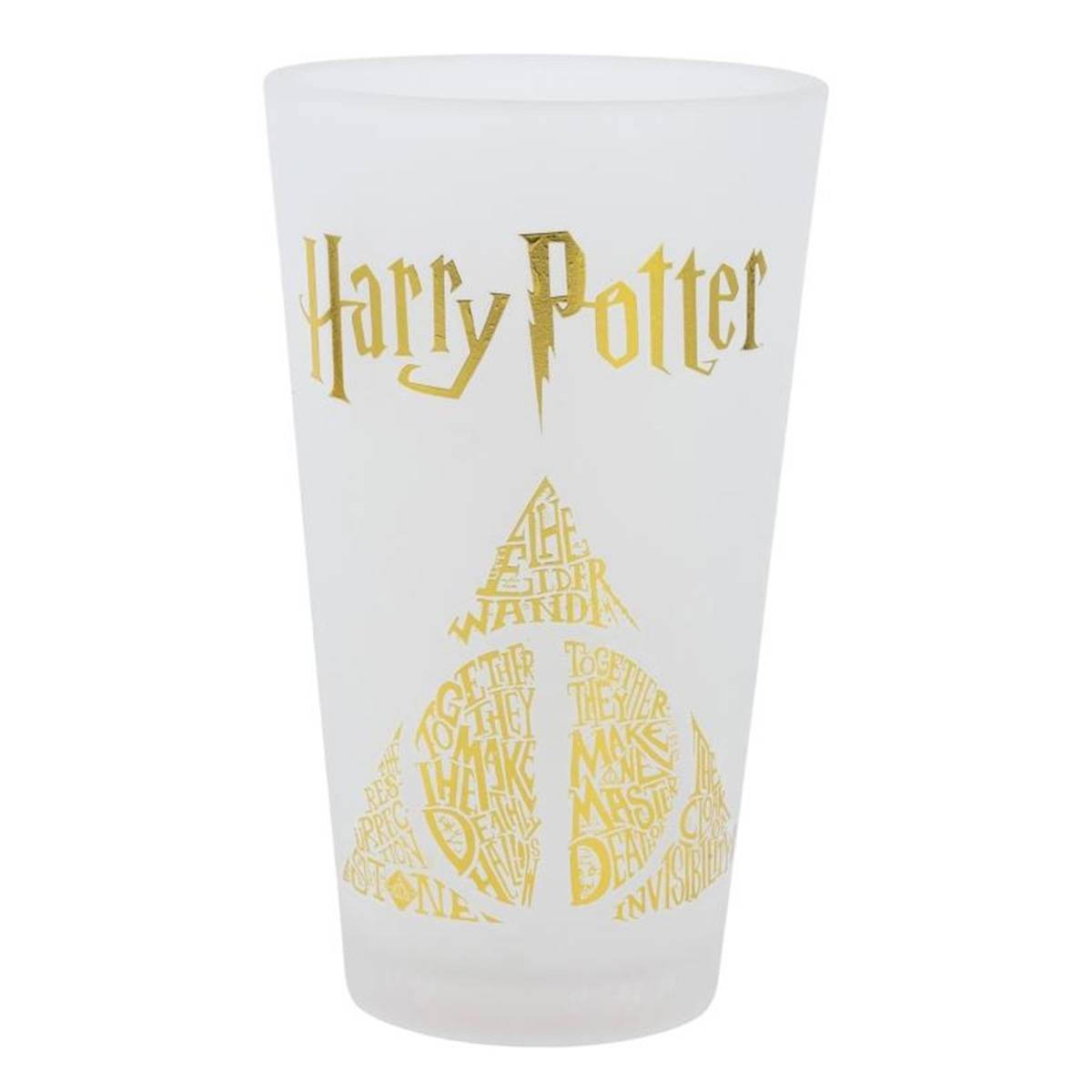 Set de 2 Verres 490ml Collection Golden Magic Design Givré Élégant-1