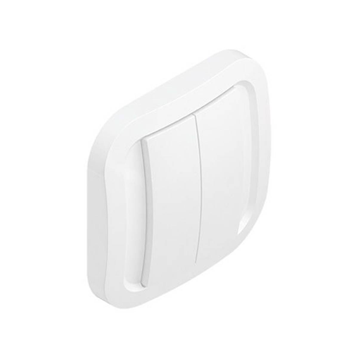 Interrupteur Mural sans Fil 2 Boutons Compatible EnOcean-4