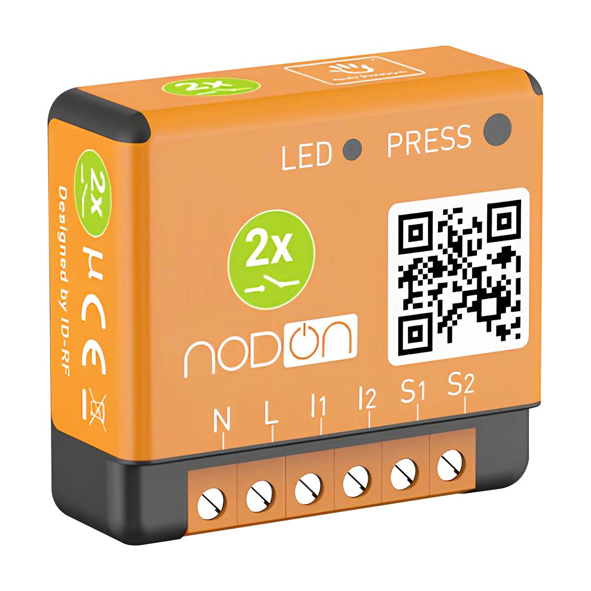 Module Encastré Compatible EnOcean 2 canal de 1,1kW-1