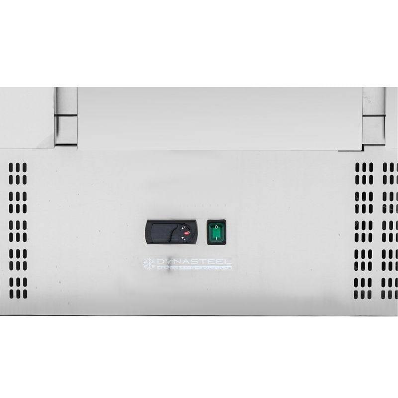 Meuble à Pizza Réfrigéré Compact 600x400 - 1 Porte et 4 Tiroirs-4