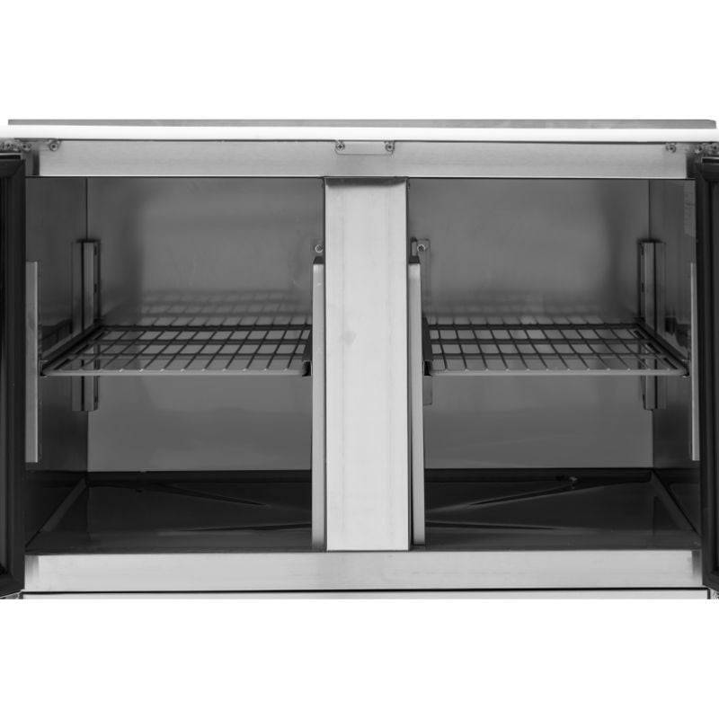 Saladette Compacte - 2 Portes Vitrées à Toit Ouvrant-1