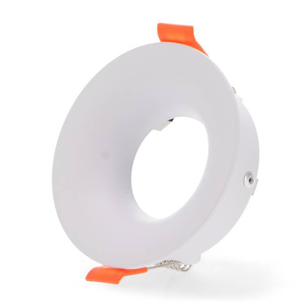 Série Infinity à anneau fixe rond blanc pour Gu10/MR16 - Ledme - LM4338