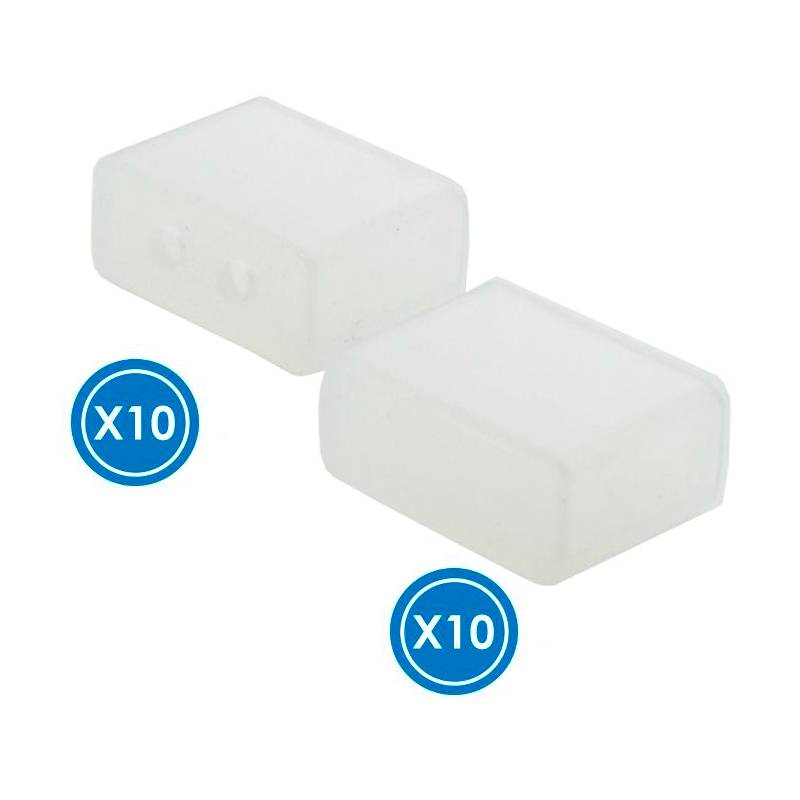 Pack début et fin de course Néon LED Flexible 12VDC Lettres - Ledme - LM0042-0