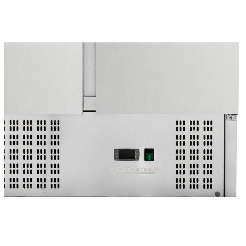 Saladette Compacte 2 Portes - Avec Couvercle coulissant-1