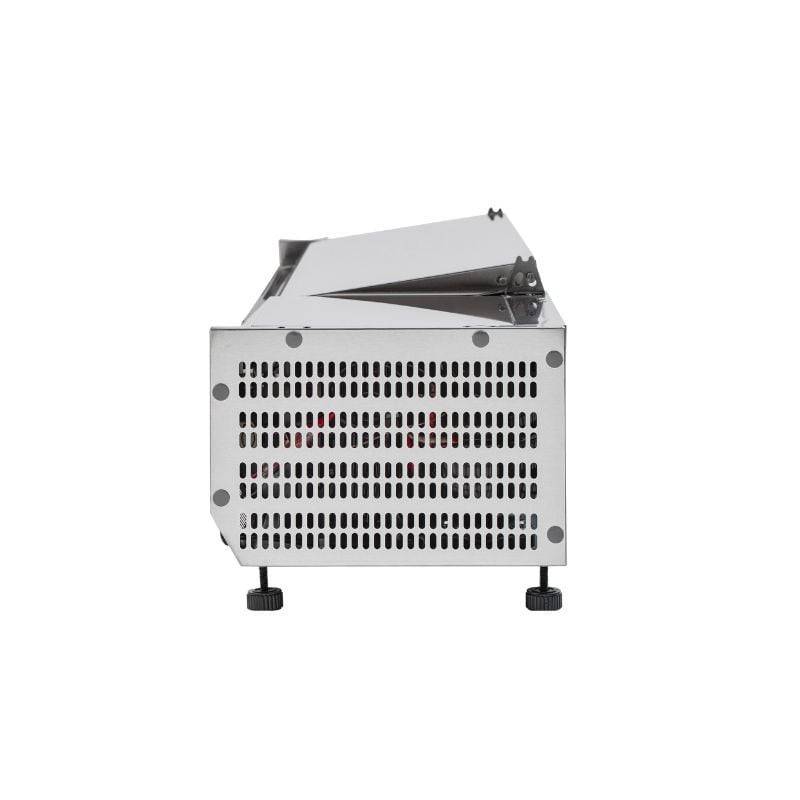 Saladette Réfrigérée à Poser Couvercle Inox - 5 x GN 1/4-4