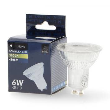 Ampoule LED GU10 Next Plus 6W Intensité Variable 6000K - Ledme - LM7111