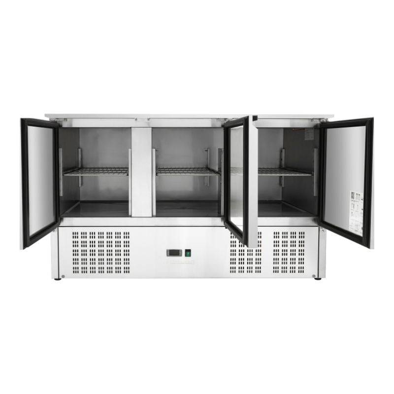 Saladette Compacte 3 Portes - Avec Couvercle Coulissant-3