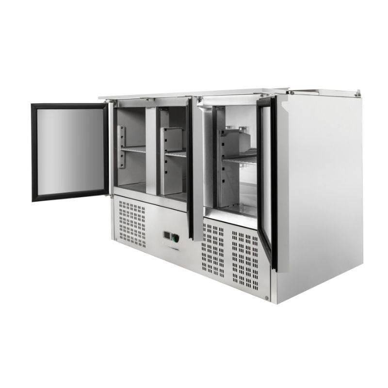 Saladette Compacte 3 Portes - Avec Couvercle Coulissant-4