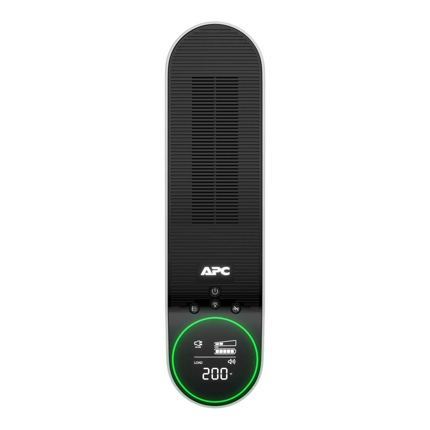 APC Back-UPS Pro 2200VA/1320W Tower 230V 4x Schuko and 2x IEC C13 outputs RGB lighting pure sine wave Arctic white-4