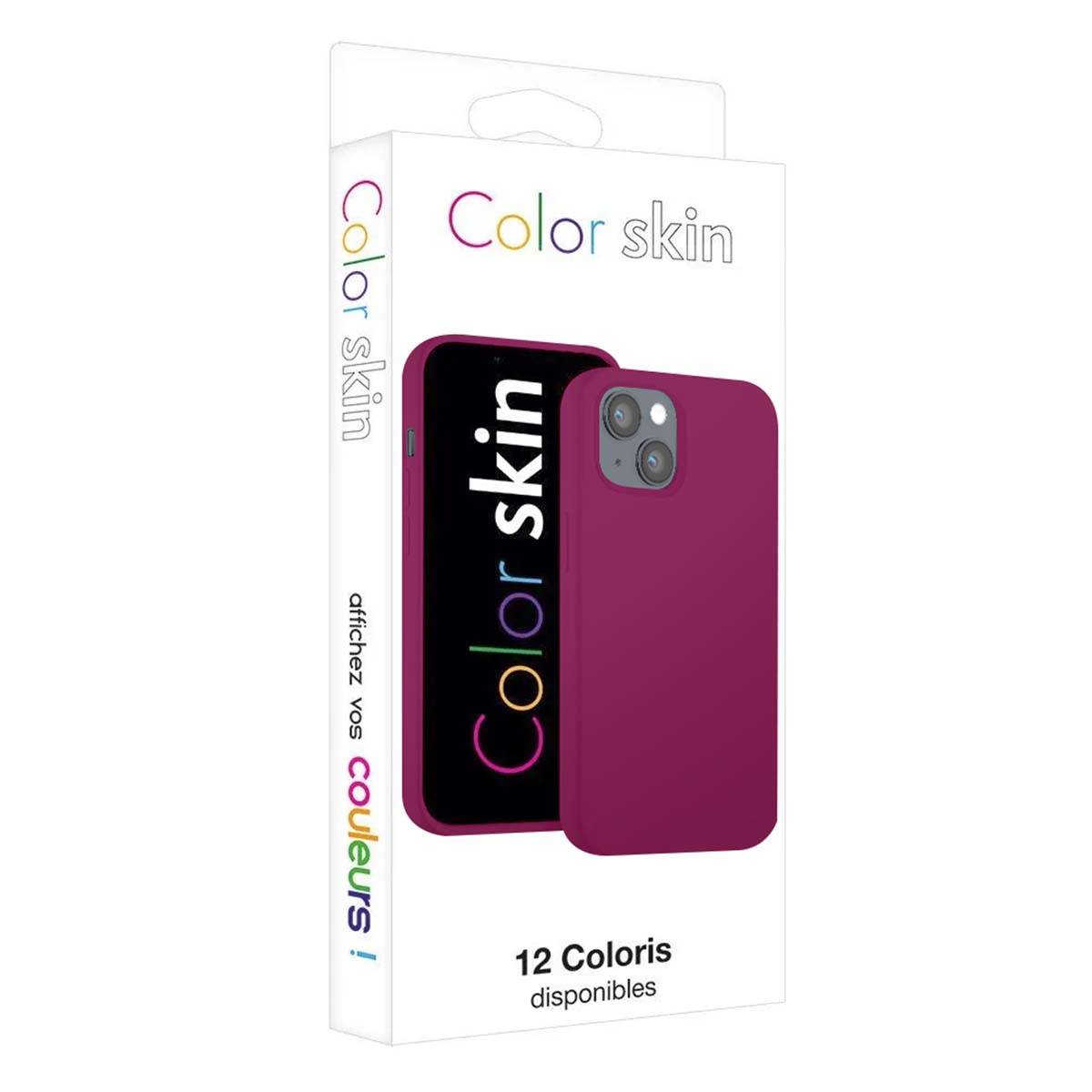 Coque pour iPhone 15 Plus Premium Collection Color Skin en TPU Antichoc-1