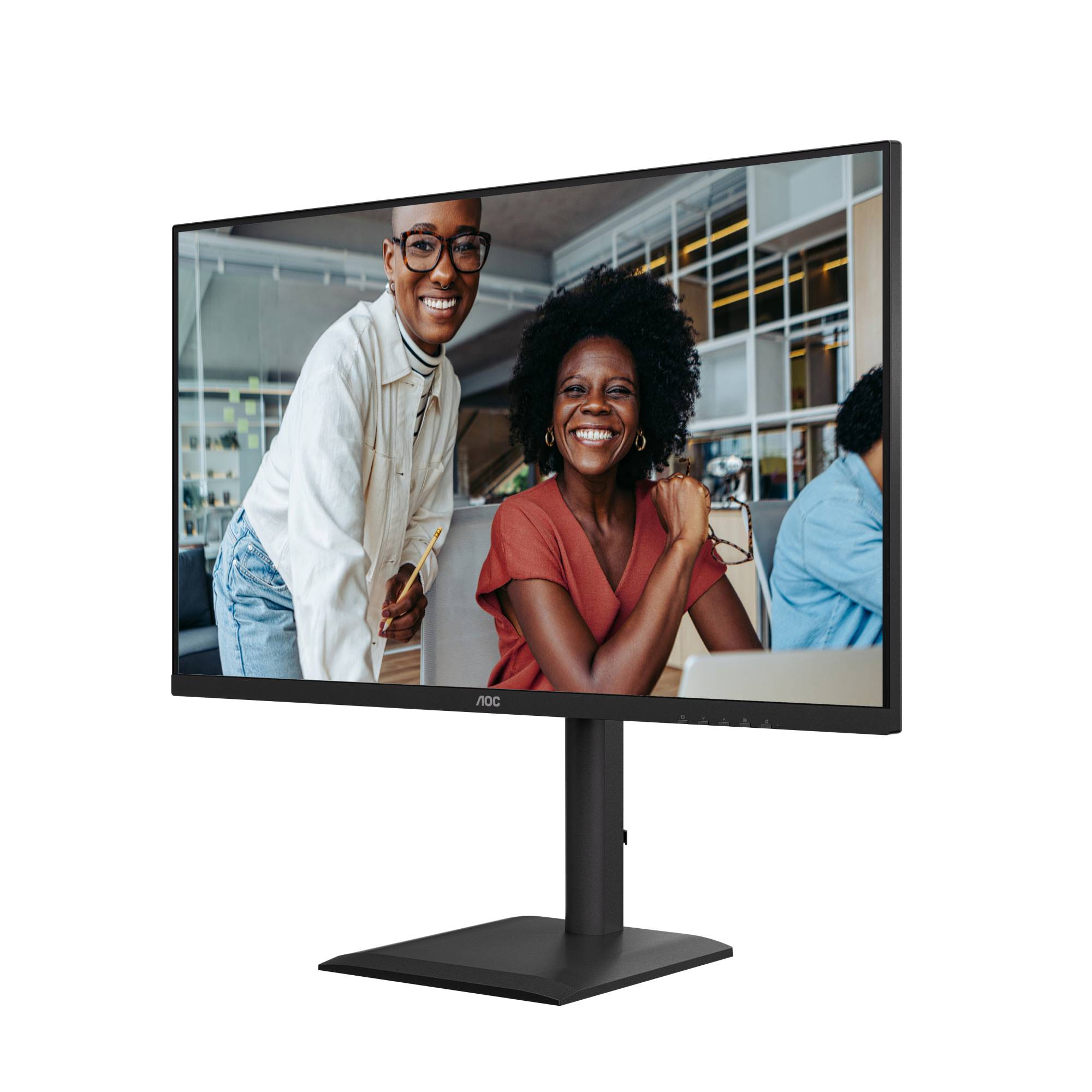 AOC Q32E4U écran LED - 32p - 2560 x 1440 QHD 100 Hz - IPS - 1000:1 - 4 ms - 2xHDMI, DP, HP , HAS , GAR 5 ans-1