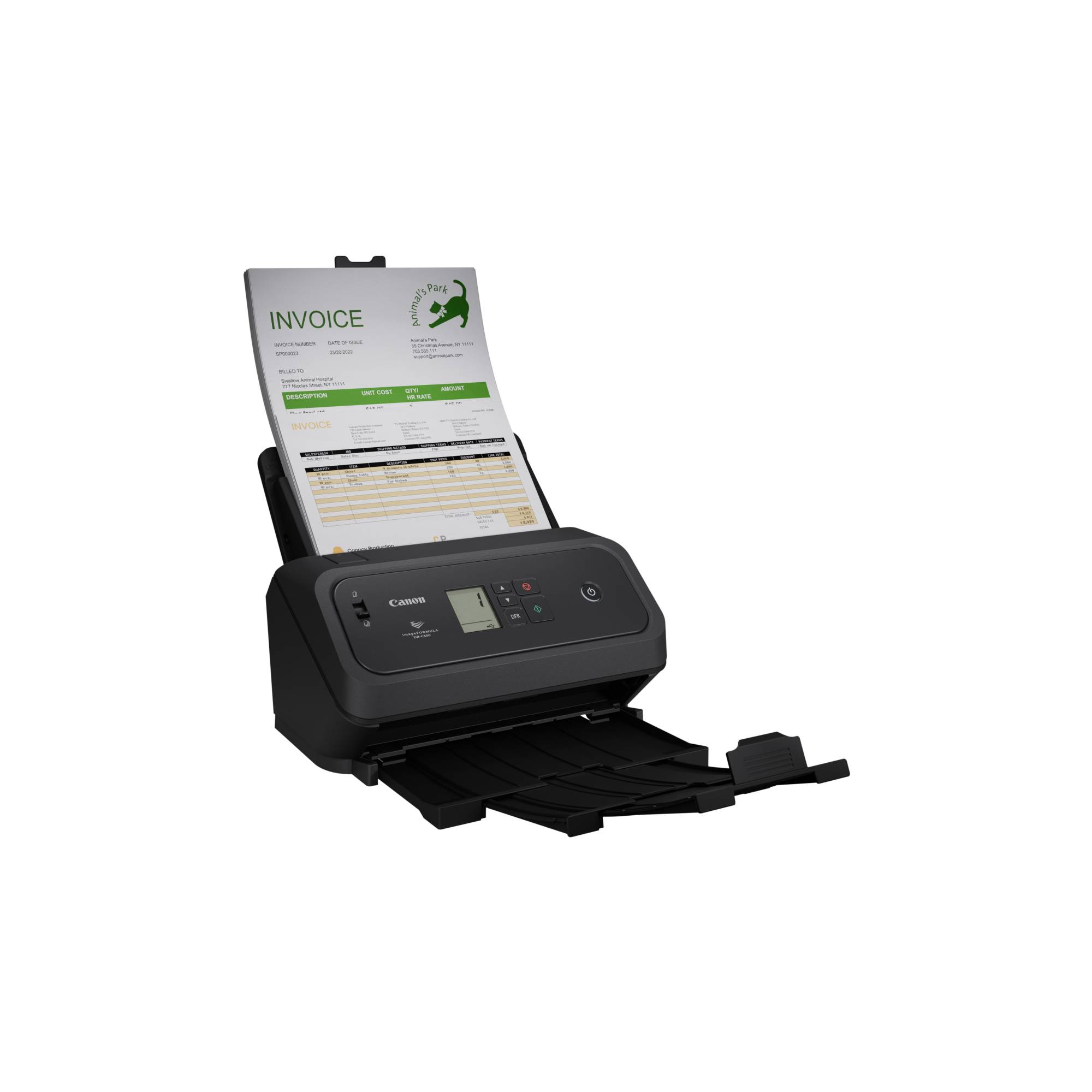CANON DR-C340 A4 Document Scanner Duplex 40ppm 100 sheet ADF USB-1