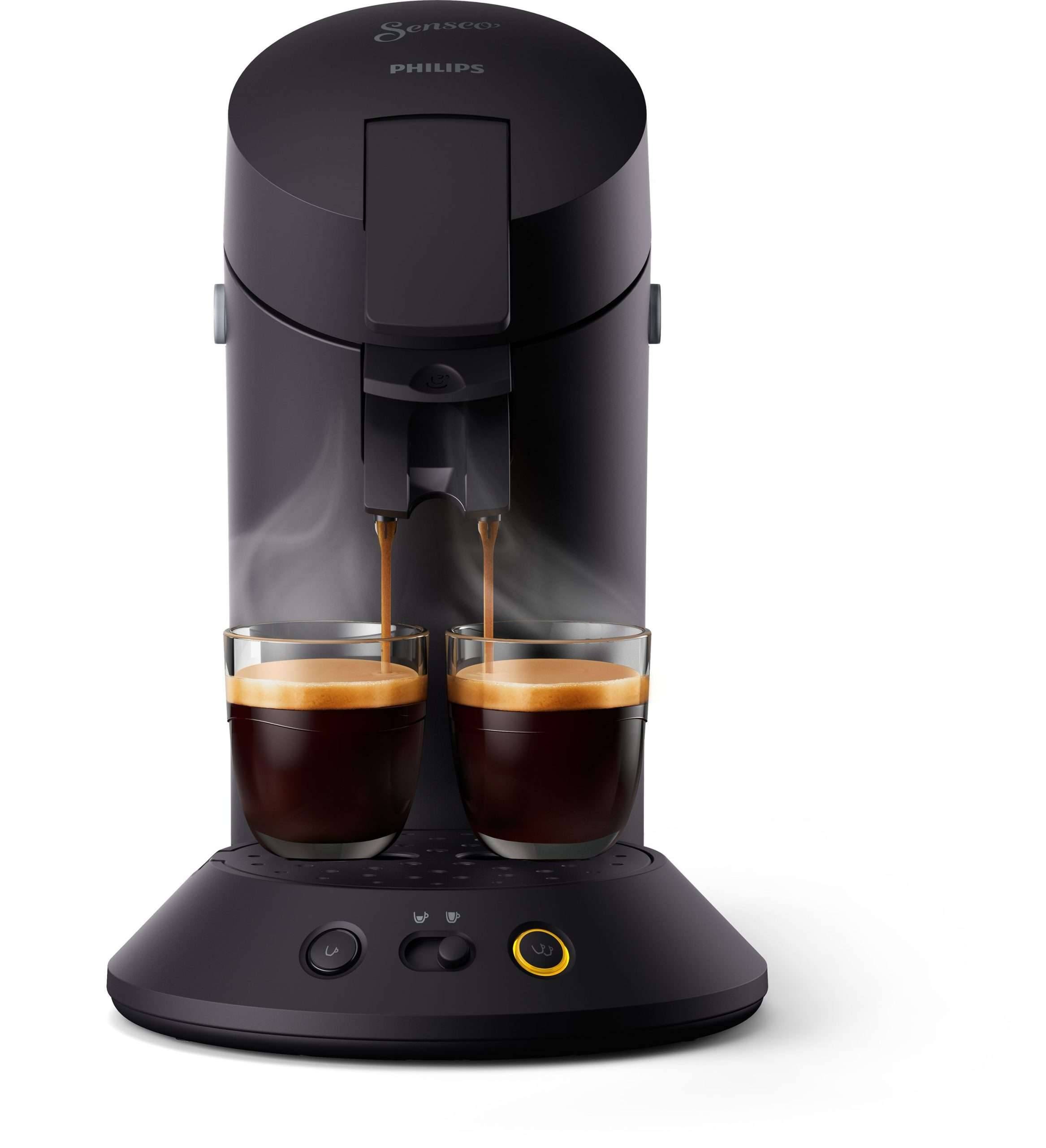 Cafetière à Dosettes 1bar 1450w Noir Philips csa210.61-1