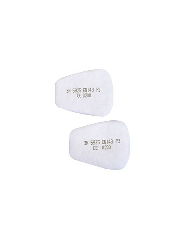 Paire de filtres à particules série 5000 P2R anti-poussières et combines - 3M - K5925