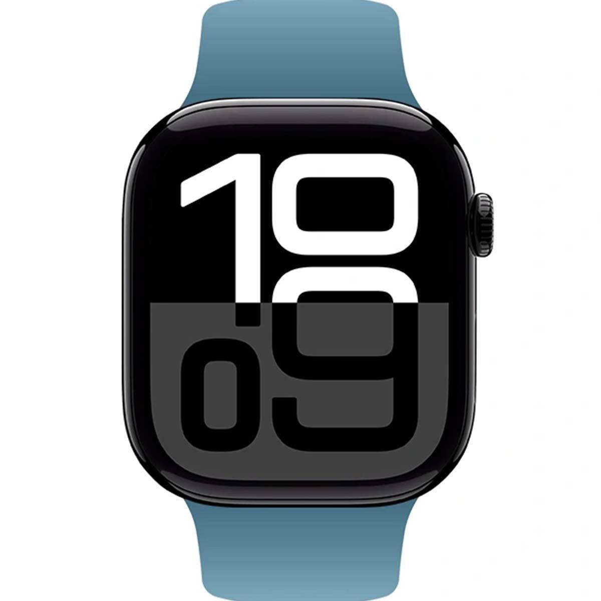 Bracelet pour Apple Watch 44 / 45 / 46 / 49mm en Silicone Liquide-0