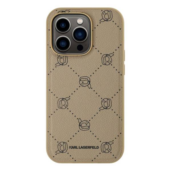 Coque pour iPhone 15 Pro Motif Karl Heads Compatible MagSafe