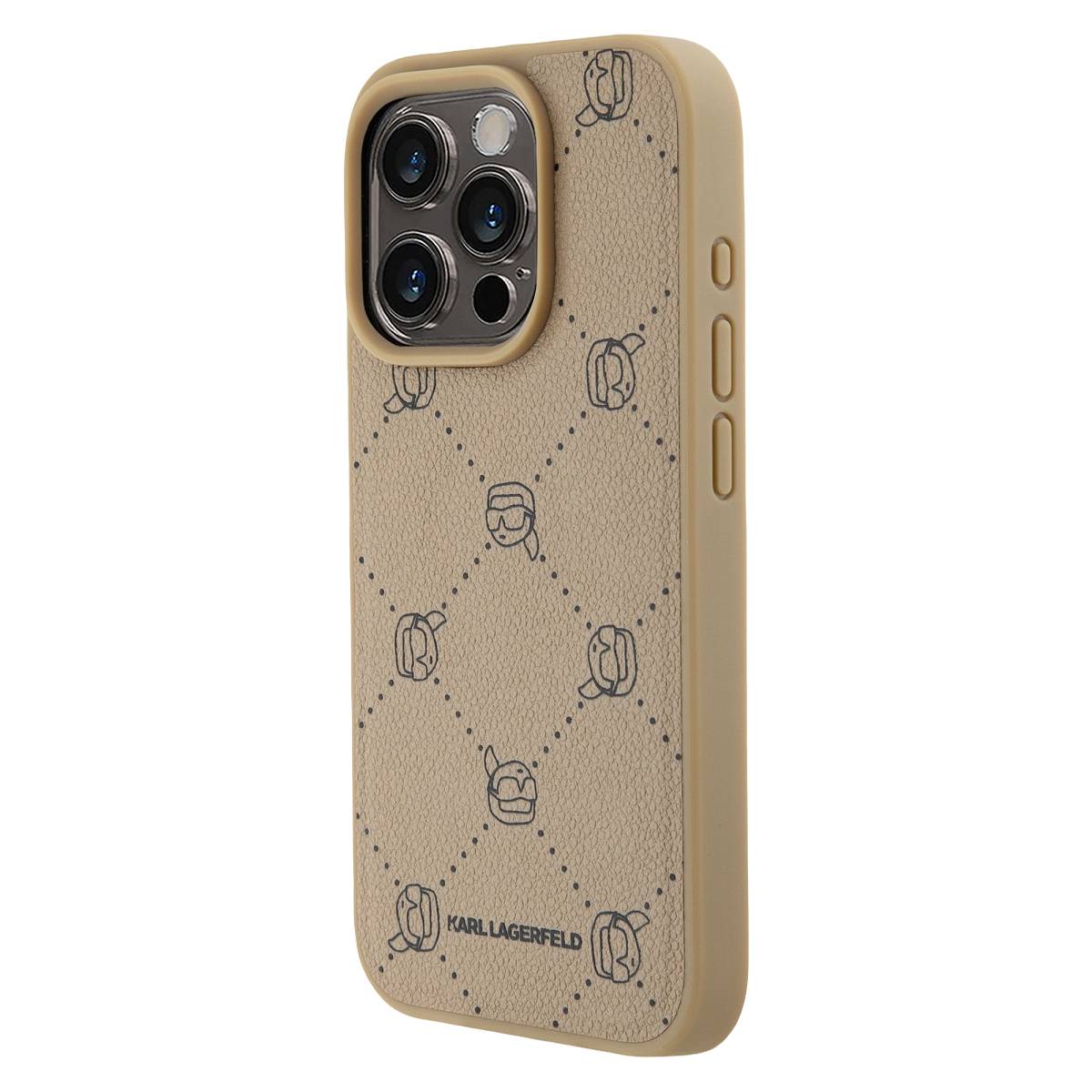 Coque pour iPhone 15 Pro Motif Karl Heads Compatible MagSafe-1