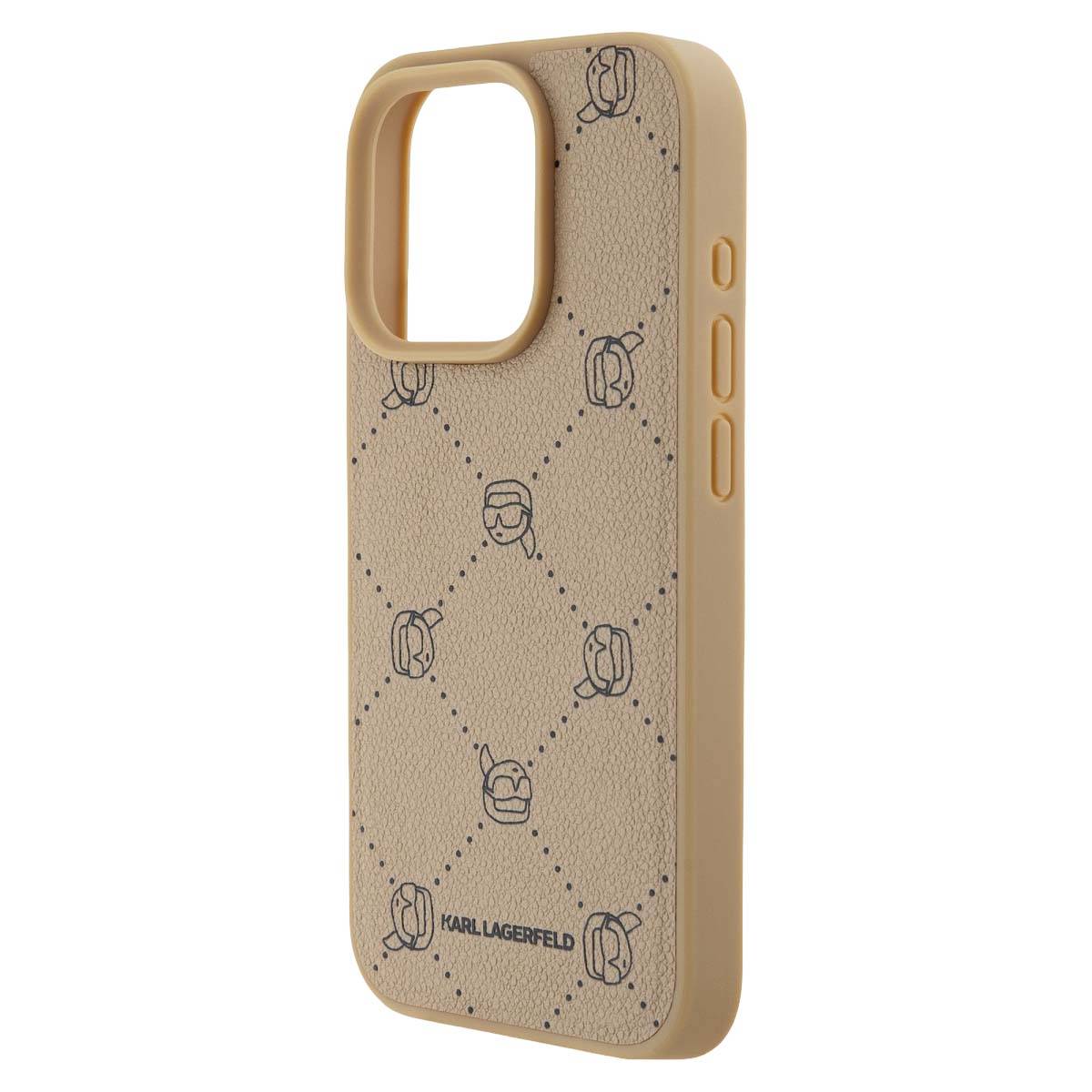Coque pour iPhone 15 Pro Motif Karl Heads Compatible MagSafe-3