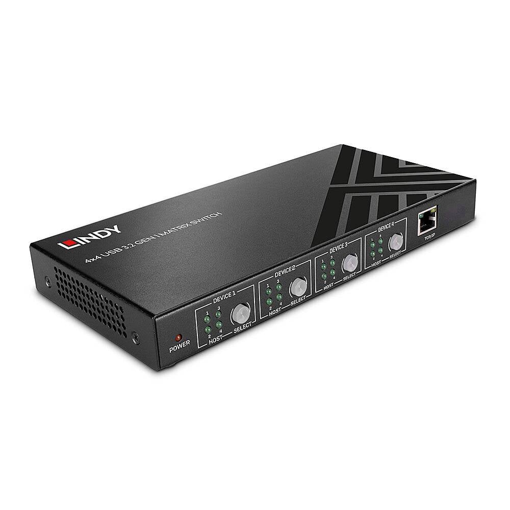 LINDY 4x4 USB 3.2 Gen 1 Matrix Switch-3
