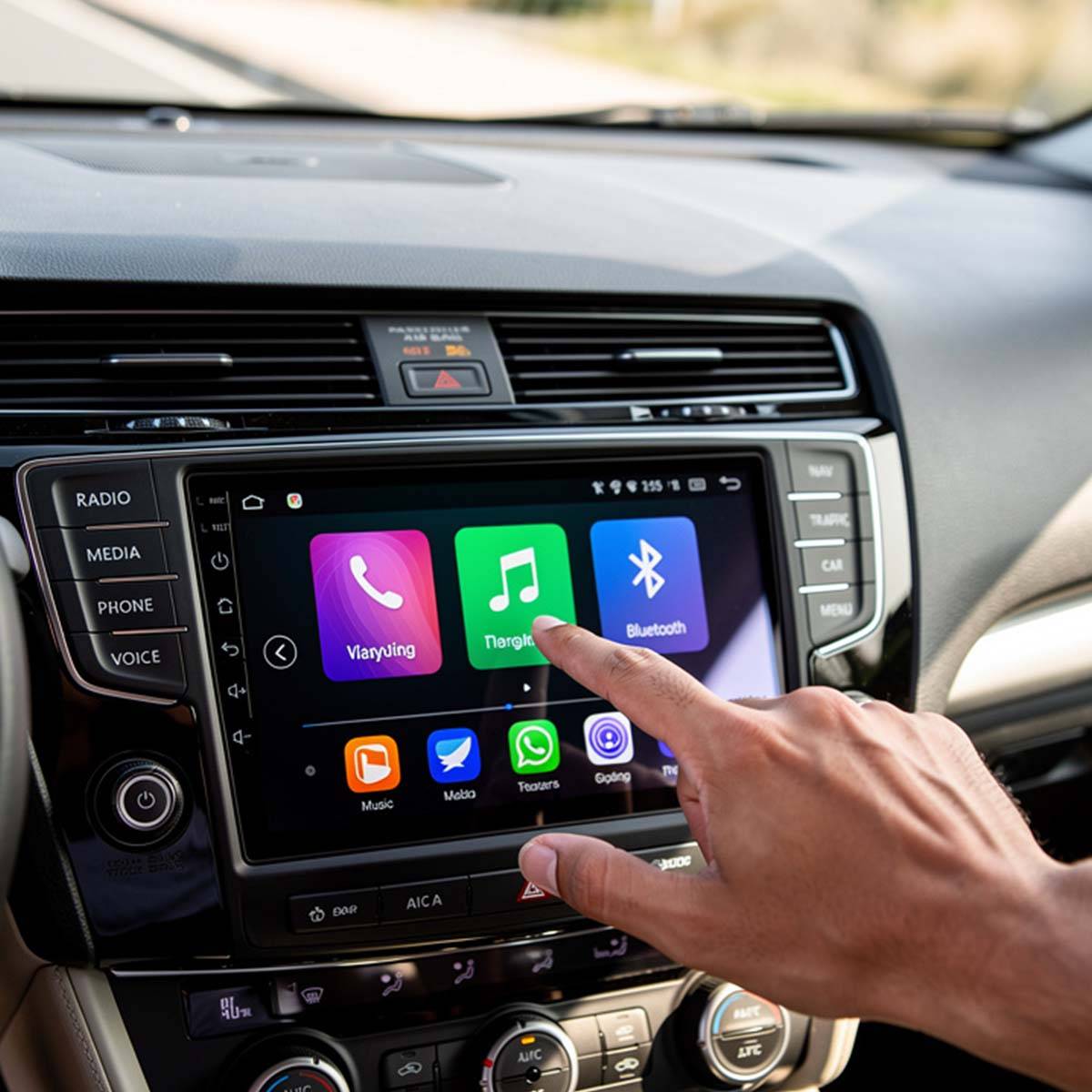 Autoradio Android Écran Tactile 9" GPS / Bluetooth / USB et Caméra de Recul-2