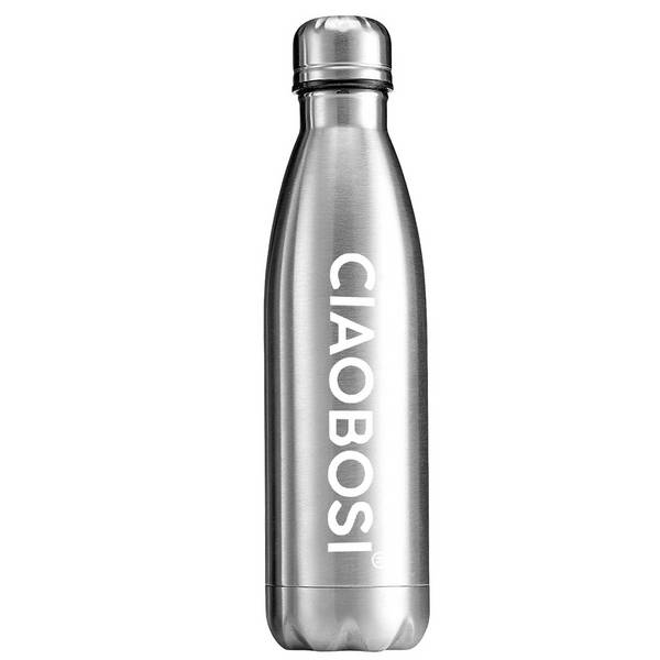 Bouteille Isotherme 500ml Design Fuselé avec Bouchon Anti-fuite