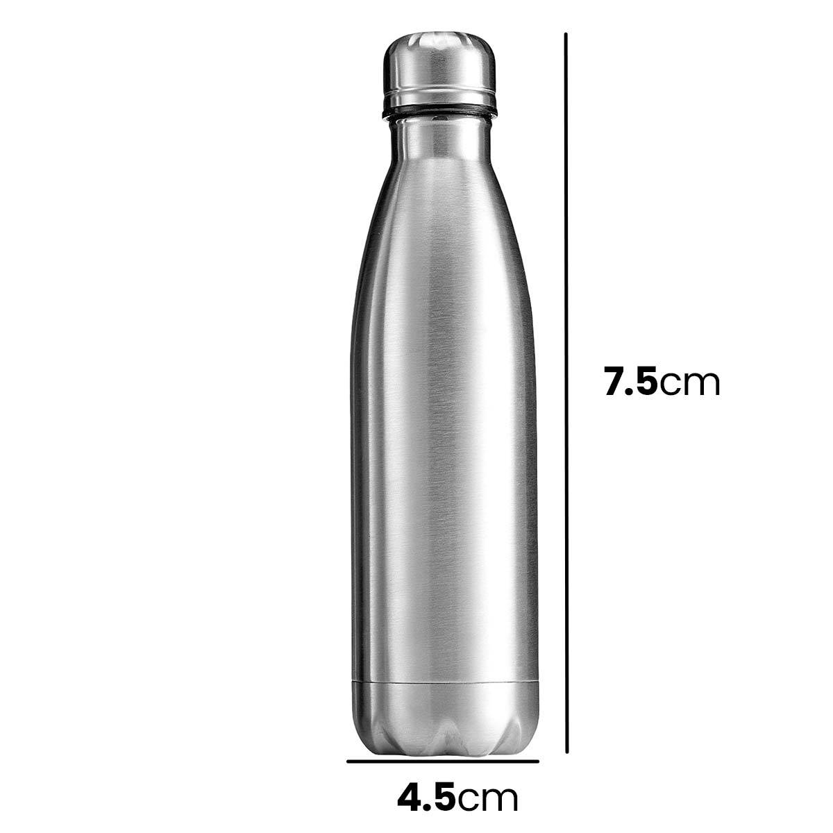 Bouteille Isotherme 500ml Design Fuselé avec Bouchon Anti-fuite-3