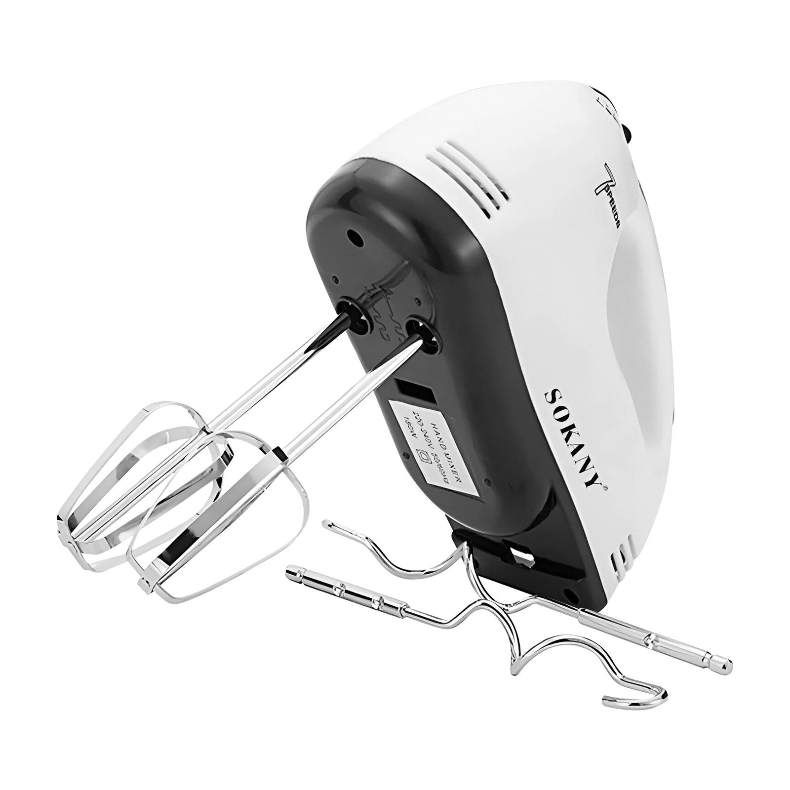 Batteur Électrique 180W à 7 Vitesses avec Fouets Inox-4