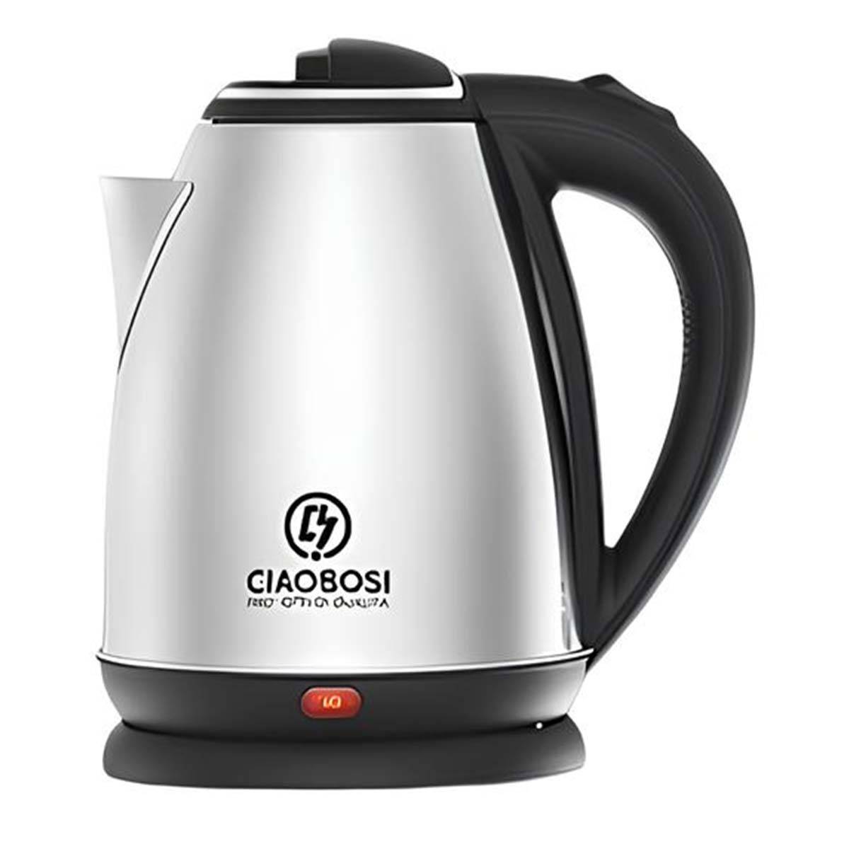 Bouilloire Électrique 2L 1500W en Acier Inoxydable avec Arrêt Automatique-0