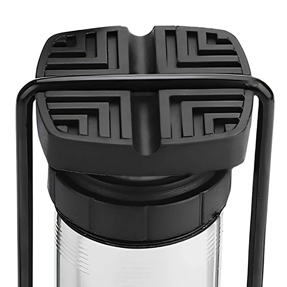 Pompe à Pied Compacte 17x4.5cm Pression Jusqu’à 100 PSI pour Vélo et Moto-4